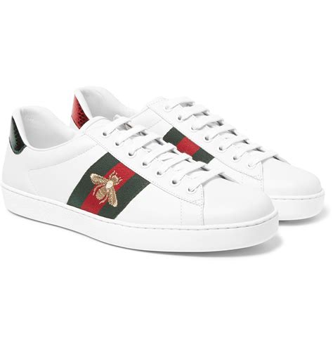 gucci off white men sneakets|gucci embroidered sneakers.